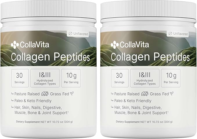 CollaVita Collagen Peptides 30 Servings 2-Pack