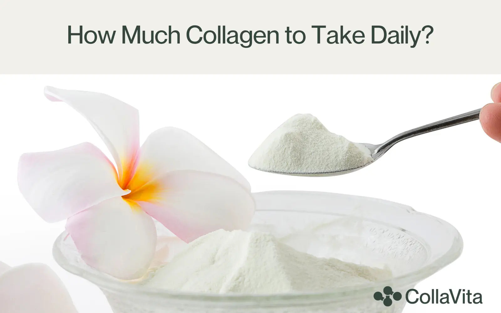 How Much Collagen to Take Daily?-CollaVita
